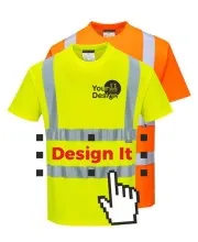 Personalised Hi Vis Tee Shirts