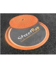 Street Rap Outdoor floor graphics that stick to tarmac