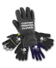 Custom printed gloves