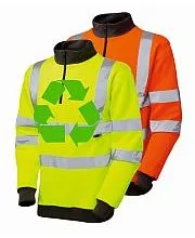 Eco Friendly HI Vis Sweatshirts and hoodies