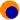 Orange/Navy