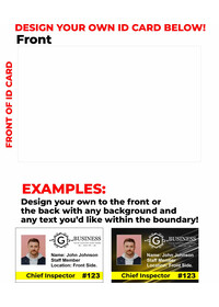 Custom Printed Plastic Access ID Cards