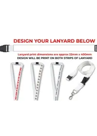 Custom Printed Lanyard With Clip