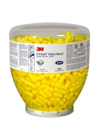 3M Earsoft Yellow Neon Earplugs Refill Bottle