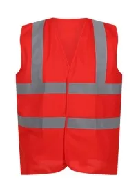 Red HI Vis vest Regatta TRS198