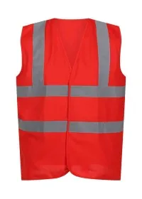 Red HI Vis vest Regatta TRS198