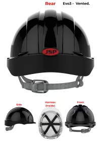 JSP Evo3 Safety Printed Helmet Small Quantities