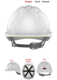 JSP Evo3 Safety Printed Helmet Small Quantities