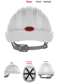 JSP Evo3 Safety Printed Helmet Small Quantities