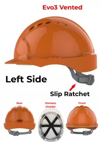 JSP Evo3 Safety Helmet - Slip Ratchet