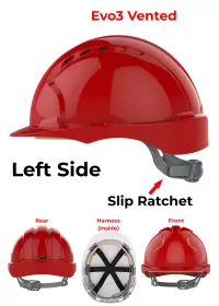 JSP Evo3 Safety Helmet - Slip Ratchet