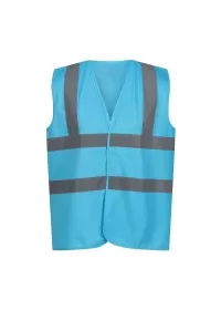 Sky Blue Hi Vis vest Regatta TRS198