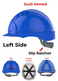 JSP Evo3 Safety Helmet - Slip Ratchet