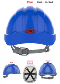 JSP Evo3 Safety Printed Helmet Small Quantities