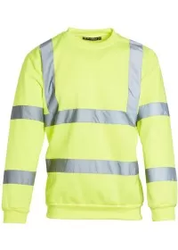 Hi Vis Sweatshirt Blackrock 80900/81000 Yellow Front