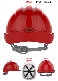 JSP Evo3 Safety Helmet - Slip Ratchet