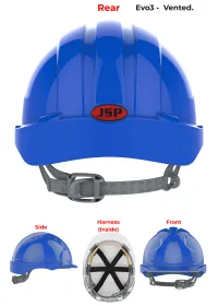 JSP Evo3 Safety Printed Helmet Small Quantities