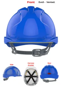 JSP Evo3 Safety Printed Helmet Small Quantities