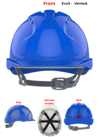 JSP Evo3 Safety Printed Helmet Small Quantities