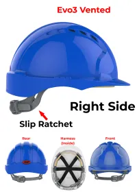 JSP Evo3 Safety Helmet - Slip Ratchet