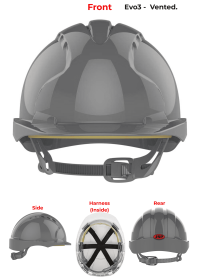 JSP Evo3 Safety Helmet - Slip Ratchet