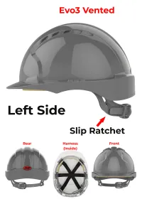 JSP Evo3 Safety Printed Helmet Small Quantities