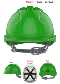JSP Evo3 Safety Printed Helmet Small Quantities
