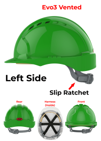 JSP Evo3 Safety Helmet - Slip Ratchet