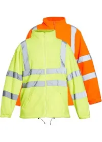 Hi Vis Zipped Fleece Jacket Blackrock 80103/80800