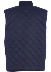 Orange Hi Vis Reversible Bodywarmer Blackrock 80006 Reversed Rear