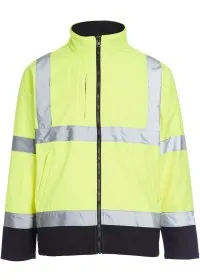 Hi Vis Two Tone Softshell Jacket