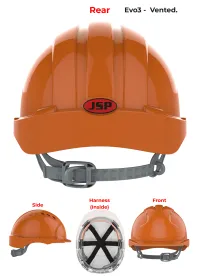 JSP Evo3 Safety Printed Helmet Small Quantities