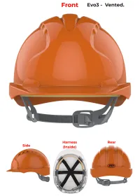 JSP Evo3 Safety Helmet - Slip Ratchet