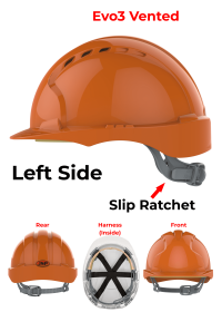 JSP Evo3 Safety Helmet - Slip Ratchet