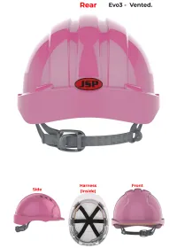 JSP Evo3 Safety Printed Helmet Small Quantities