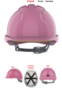JSP Evo3 Safety Printed Helmet Small Quantities