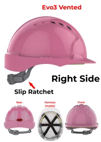 JSP Evo3 Safety Helmet - Slip Ratchet