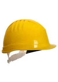 Portwest Vented Safety Helmet P60 Yellow