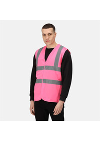 Pink Hi Vis vest Regatta TRS198