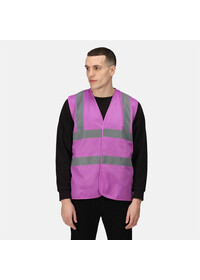 Purple Hi Vis vest Regatta TRS198
