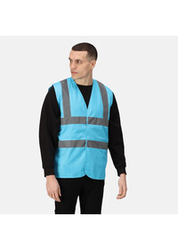 Sky Blue Hi Vis vest Regatta TRS198