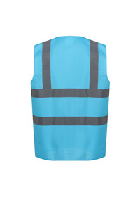 Sky Blue Hi Vis vest Regatta TRS198