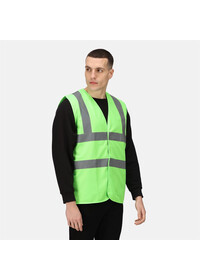 Green Hi Vis vest Regatta TRS198