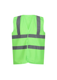 Green Hi Vis vest Regatta TRS198