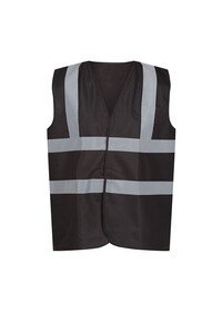 Black Hi Vis vest Regatta TRS198