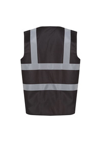 Black Hi Vis vest Regatta TRS198