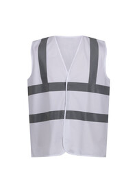 White Hi Vis vest Regatta TRS198