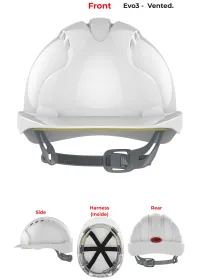 JSP Evo3 Safety Helmet - Slip Ratchet
