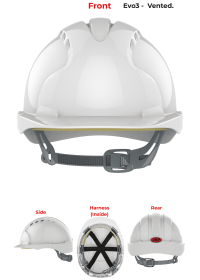 JSP Evo3 Safety Printed Helmet Small Quantities