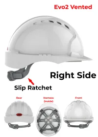 JSP EVO 2 Personalised Safety Helmet